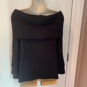 Chaser ribbed knit sweater